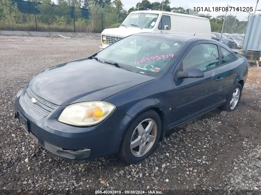 2008 Chevrolet Cobalt Lt VIN: 1G1AL18F087141205 Lot: 40393919