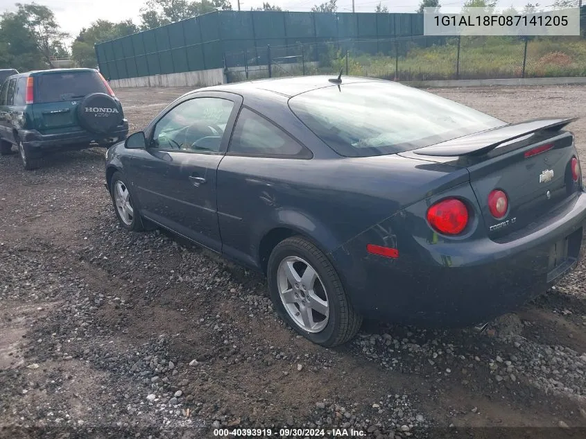 2008 Chevrolet Cobalt Lt VIN: 1G1AL18F087141205 Lot: 40393919