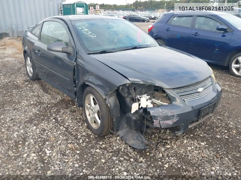 1G1AL18F087141205 2008 Chevrolet Cobalt Lt