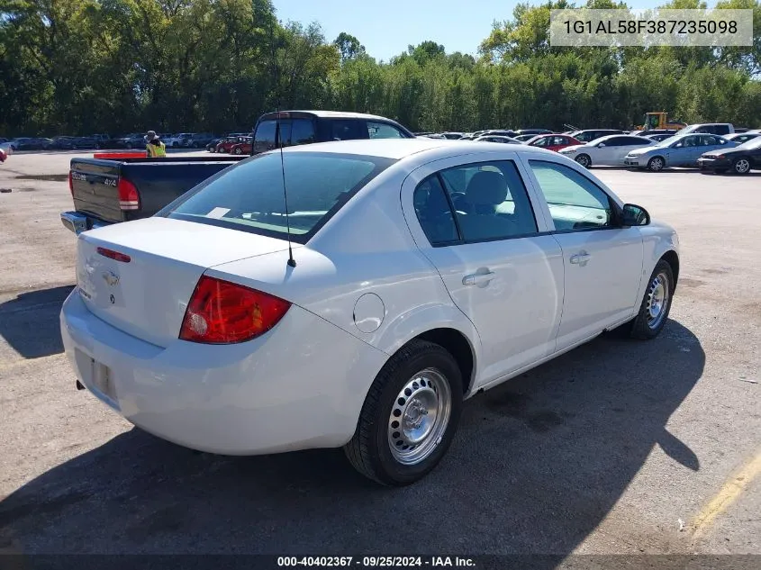 1G1AL58F387235098 2008 Chevrolet Cobalt Lt