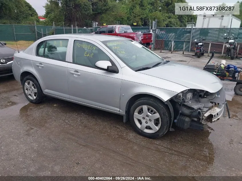 2008 Chevrolet Cobalt Lt VIN: 1G1AL58FX87308287 Lot: 40402864