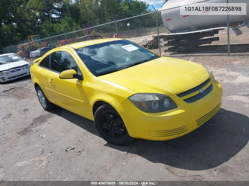 2008 Chevrolet Cobalt Lt VIN: 1G1AL18F087226898 Lot: 40478608