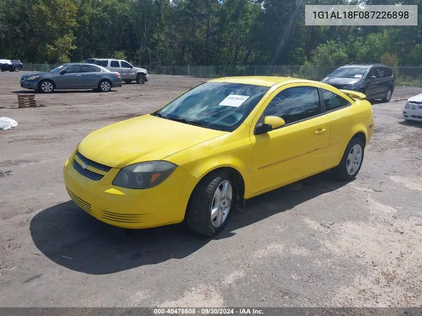 2008 Chevrolet Cobalt Lt VIN: 1G1AL18F087226898 Lot: 40478608