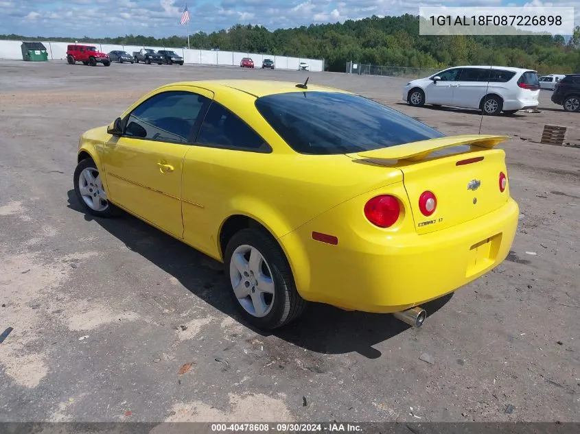 2008 Chevrolet Cobalt Lt VIN: 1G1AL18F087226898 Lot: 40478608