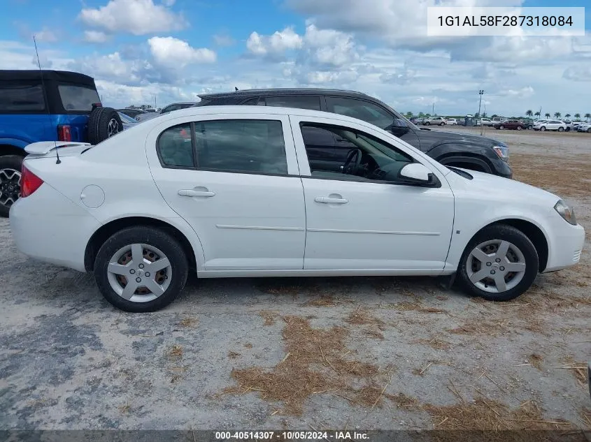 2008 Chevrolet Cobalt Lt VIN: 1G1AL58F287318084 Lot: 40514307