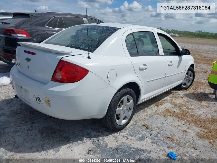 2008 Chevrolet Cobalt Lt VIN: 1G1AL58F287318084 Lot: 40514307