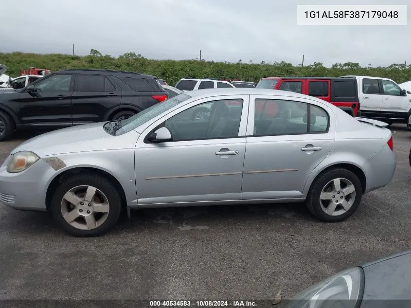 2008 Chevrolet Cobalt Lt VIN: 1G1AL58F387179048 Lot: 40534583