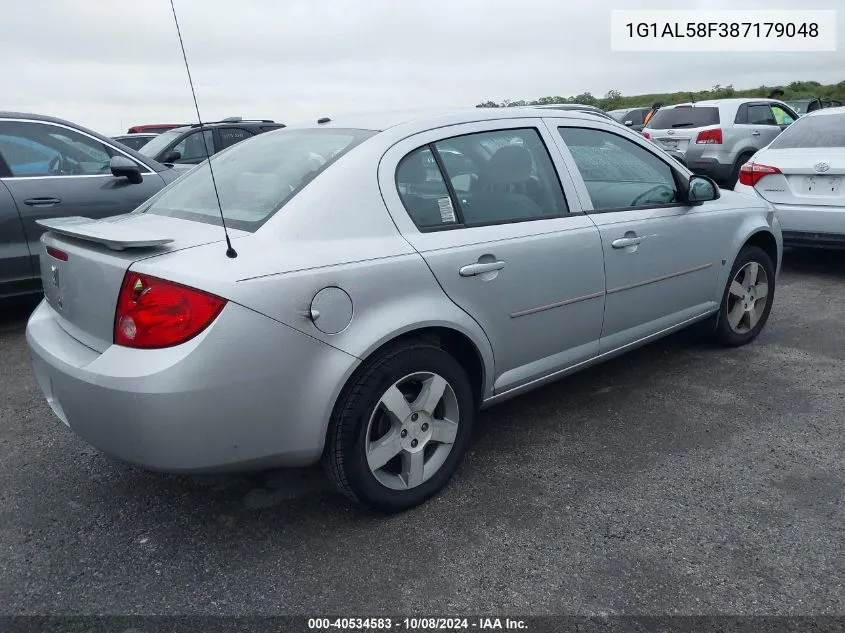 2008 Chevrolet Cobalt Lt VIN: 1G1AL58F387179048 Lot: 40534583