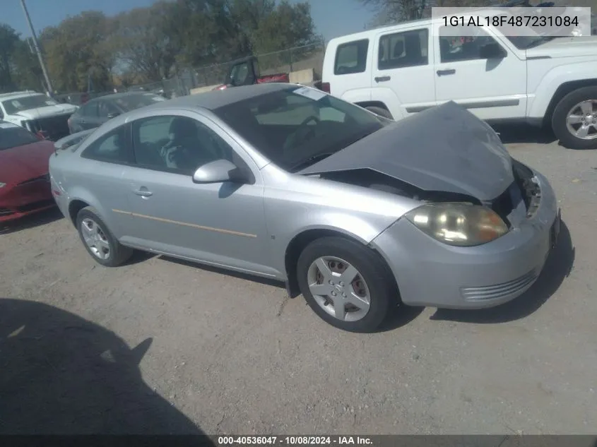 2008 Chevrolet Cobalt Lt VIN: 1G1AL18F487231084 Lot: 40536047