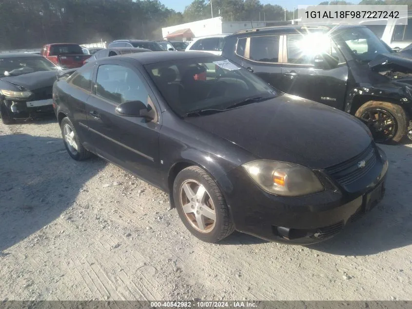 2008 Chevrolet Cobalt Lt VIN: 1G1AL18F987227242 Lot: 40542982