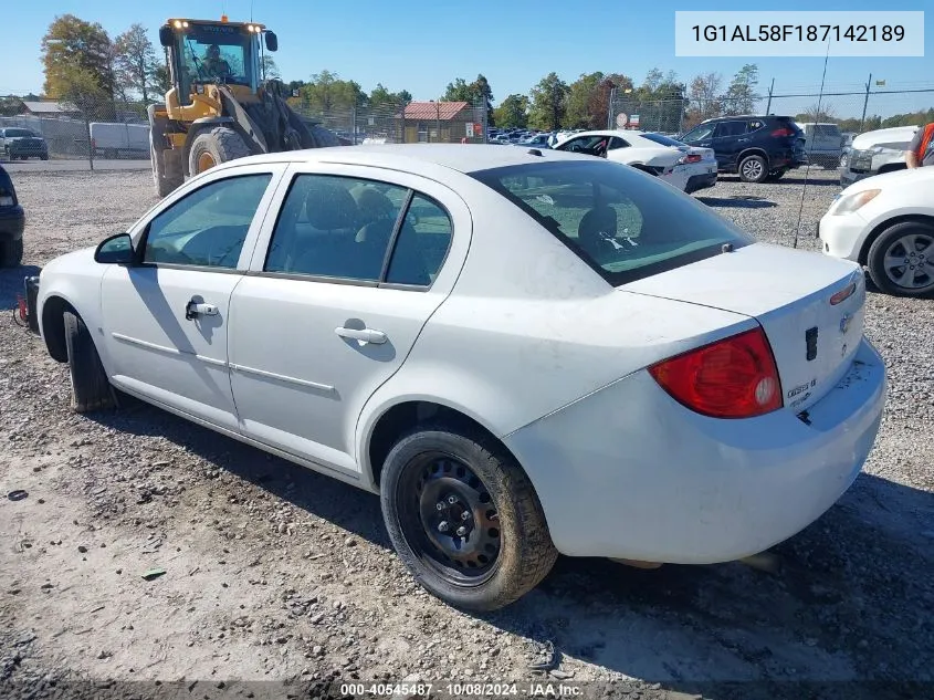 1G1AL58F187142189 2008 Chevrolet Cobalt Lt