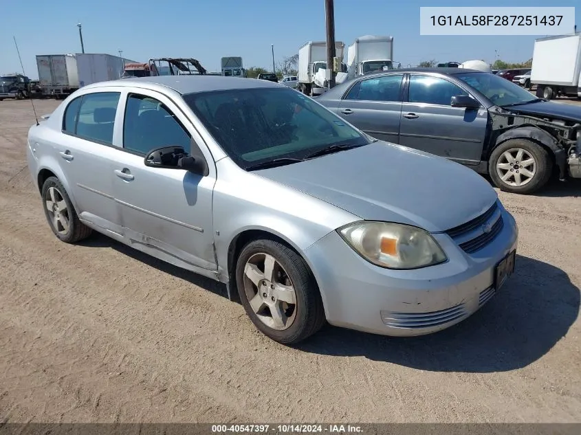 2008 Chevrolet Cobalt Lt VIN: 1G1AL58F287251437 Lot: 40547397