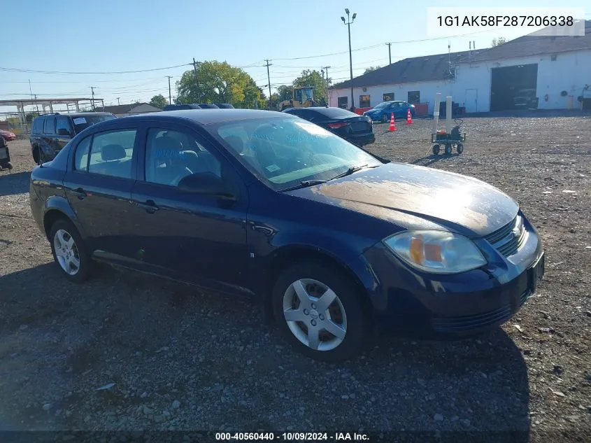 1G1AK58F287206338 2008 Chevrolet Cobalt Ls