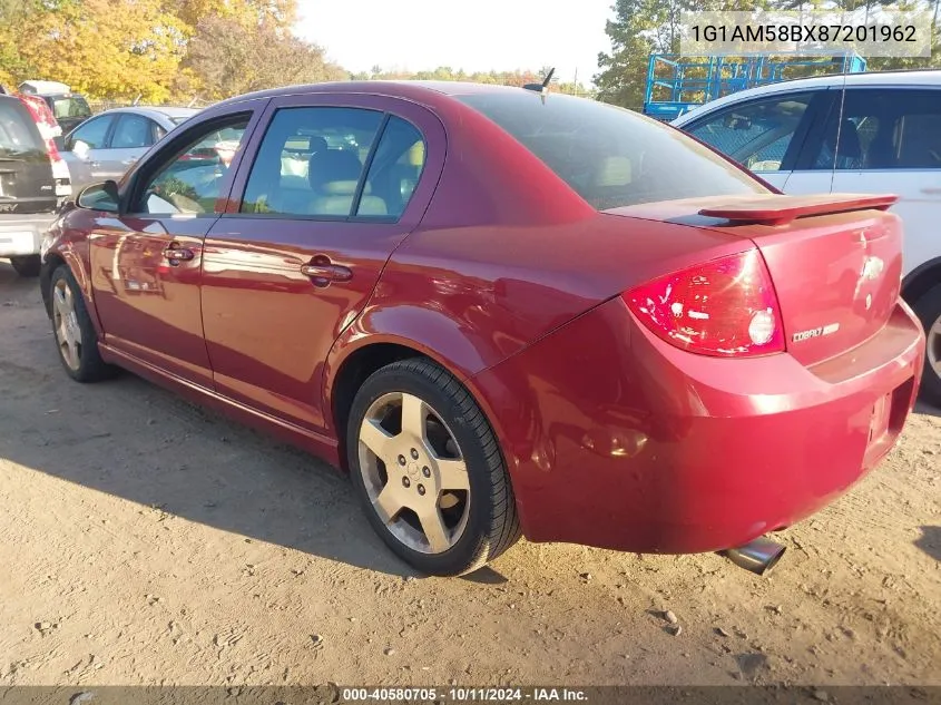 2008 Chevrolet Cobalt Sport VIN: 1G1AM58BX87201962 Lot: 40580705