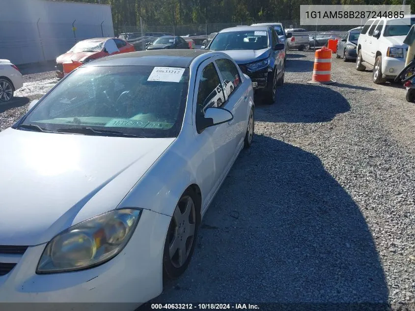 2008 Chevrolet Cobalt Sport VIN: 1G1AM58B287244885 Lot: 40633212