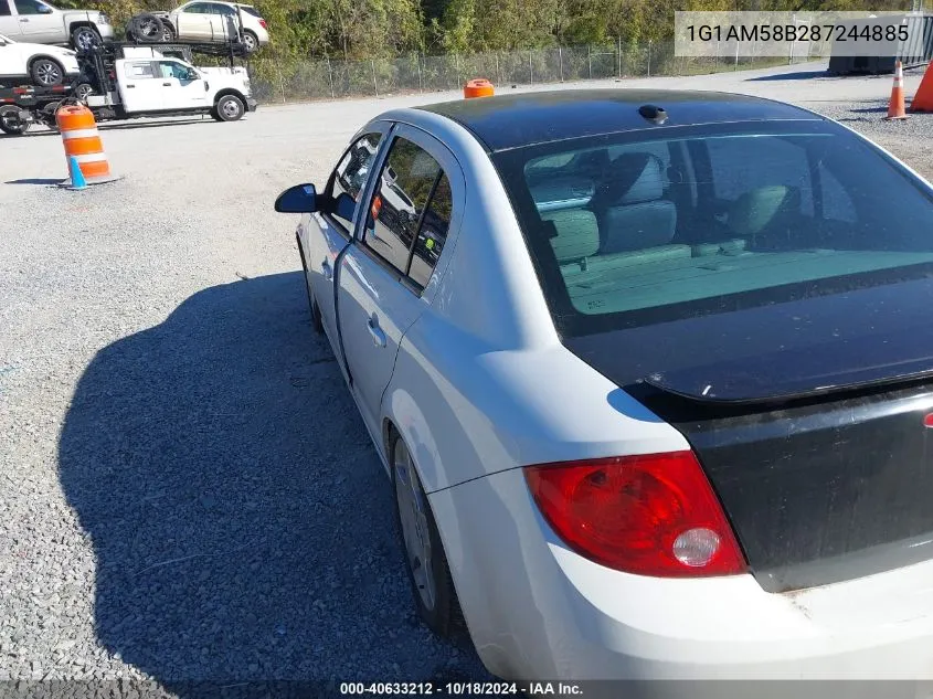 2008 Chevrolet Cobalt Sport VIN: 1G1AM58B287244885 Lot: 40633212