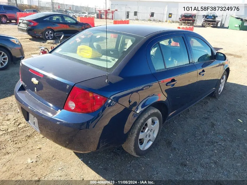 2008 Chevrolet Cobalt Lt VIN: 1G1AL58F387324976 Lot: 40685623