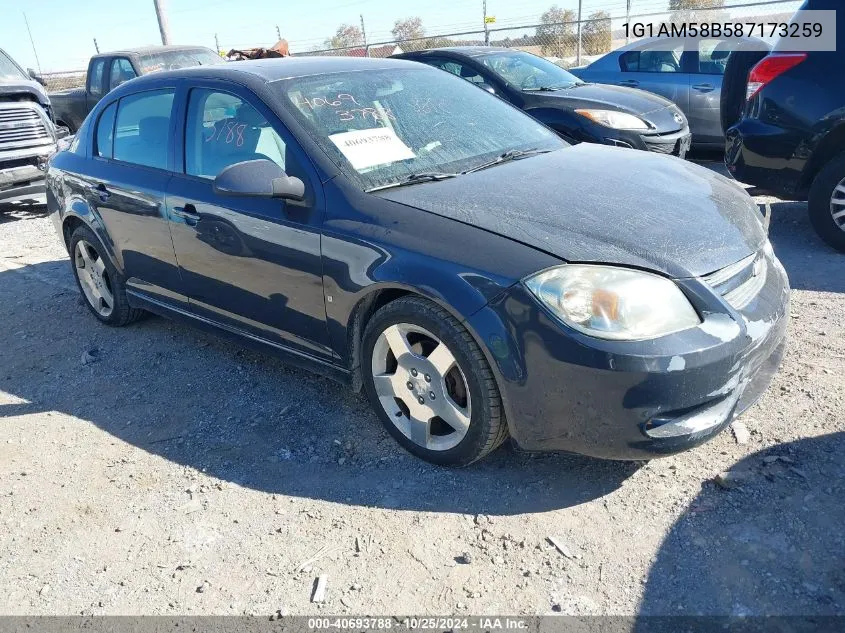 2008 Chevrolet Cobalt Sport VIN: 1G1AM58B587173259 Lot: 40693788