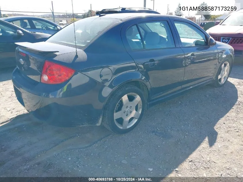 2008 Chevrolet Cobalt Sport VIN: 1G1AM58B587173259 Lot: 40693788