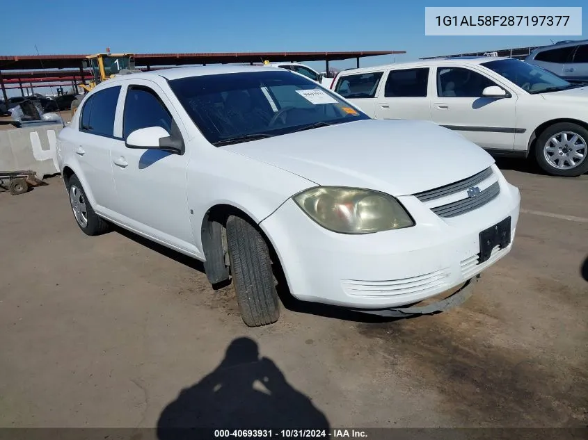 1G1AL58F287197377 2008 Chevrolet Cobalt Lt