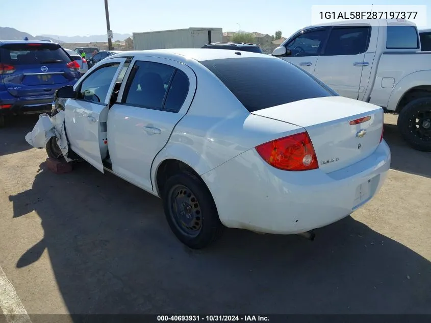 1G1AL58F287197377 2008 Chevrolet Cobalt Lt