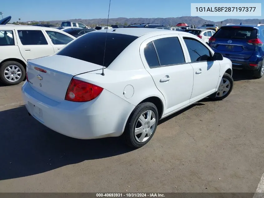 1G1AL58F287197377 2008 Chevrolet Cobalt Lt