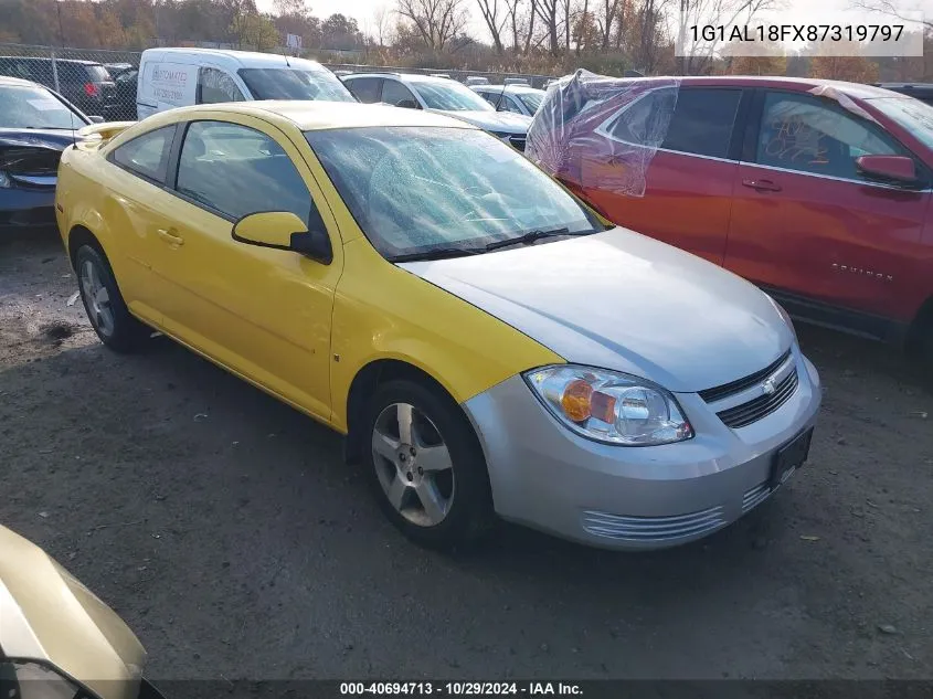 2008 Chevrolet Cobalt Lt VIN: 1G1AL18FX87319797 Lot: 40694713