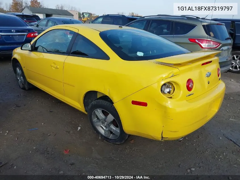 2008 Chevrolet Cobalt Lt VIN: 1G1AL18FX87319797 Lot: 40694713