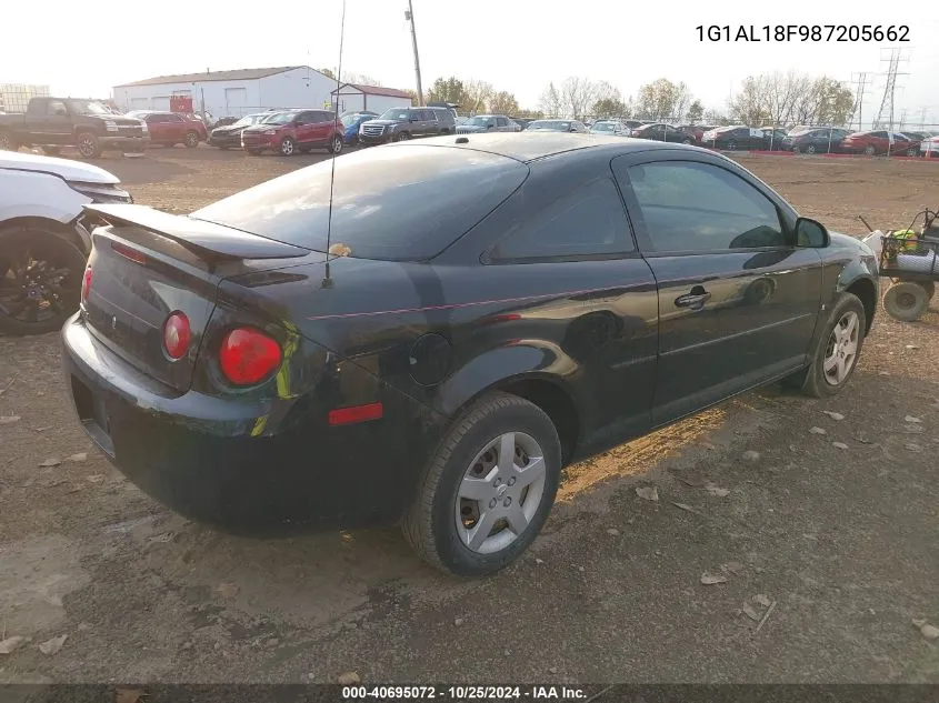 1G1AL18F987205662 2008 Chevrolet Cobalt Lt