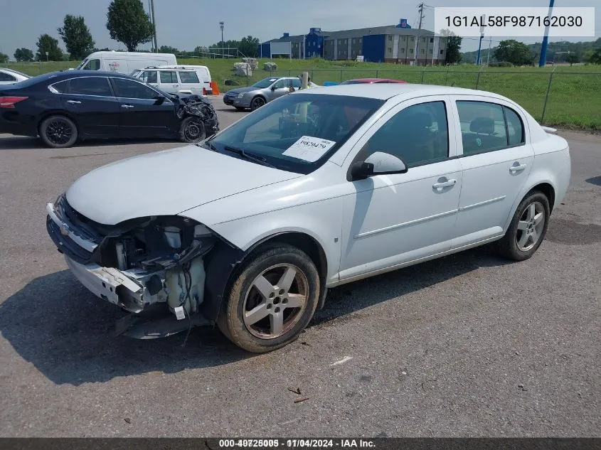 2008 Chevrolet Cobalt Lt VIN: 1G1AL58F987162030 Lot: 40725005