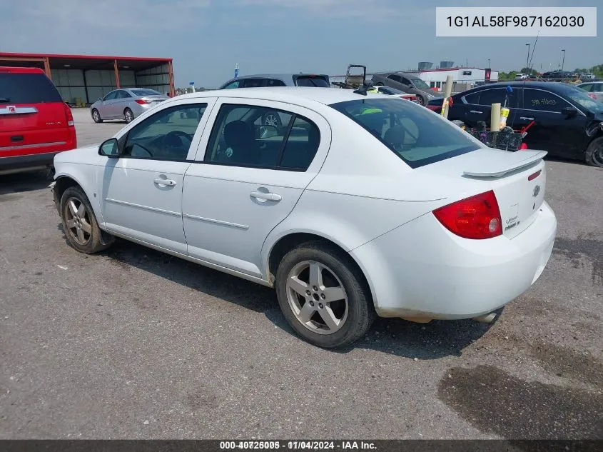 2008 Chevrolet Cobalt Lt VIN: 1G1AL58F987162030 Lot: 40725005