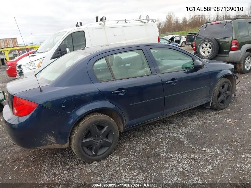 2008 Chevrolet Cobalt Lt VIN: 1G1AL58F987139010 Lot: 40753099