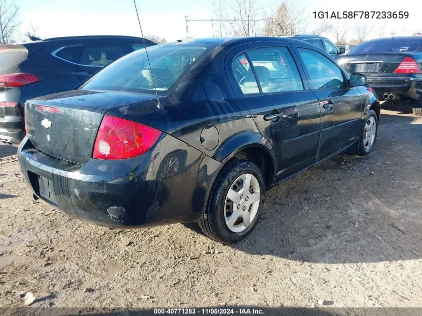 2008 Chevrolet Cobalt Lt VIN: 1G1AL58F787233659 Lot: 40771283