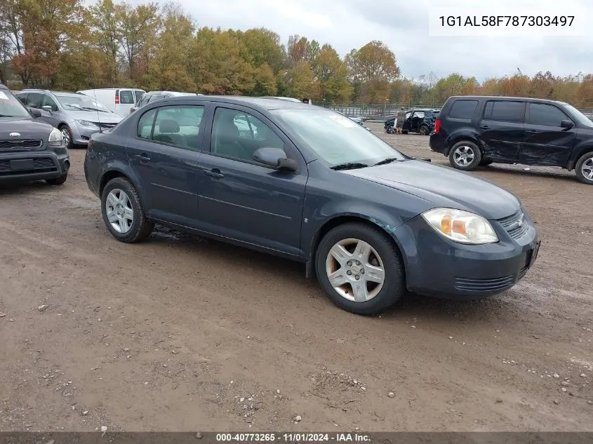 2008 Chevrolet Cobalt Lt VIN: 1G1AL58F787303497 Lot: 40773265