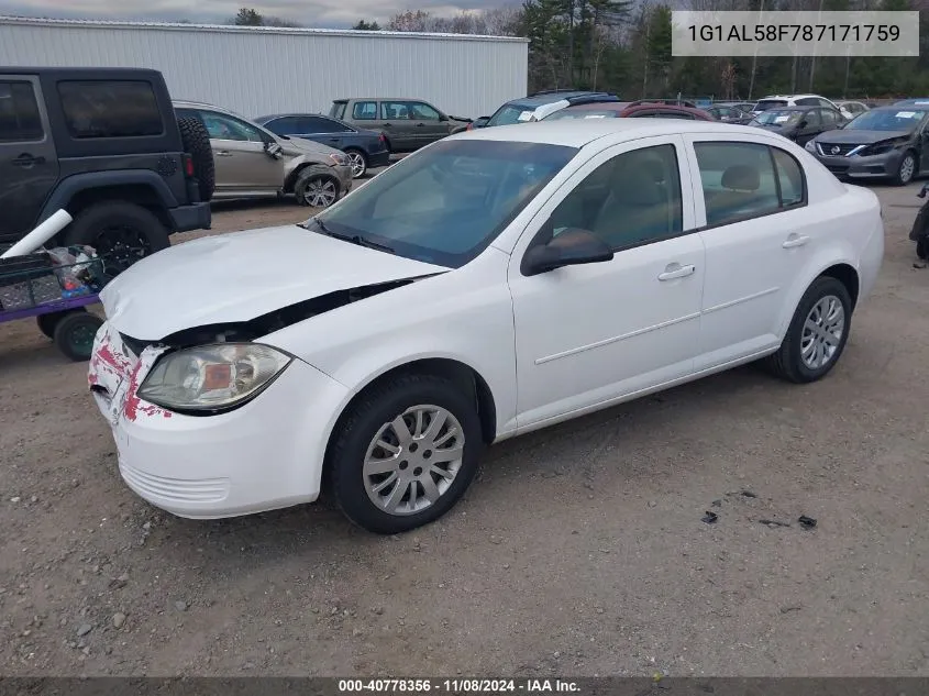 2008 Chevrolet Cobalt Lt VIN: 1G1AL58F787171759 Lot: 40778356