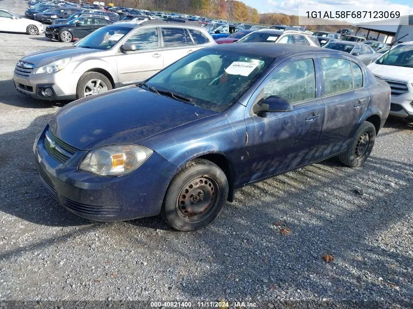 2008 Chevrolet Cobalt Lt VIN: 1G1AL58F687123069 Lot: 40821400