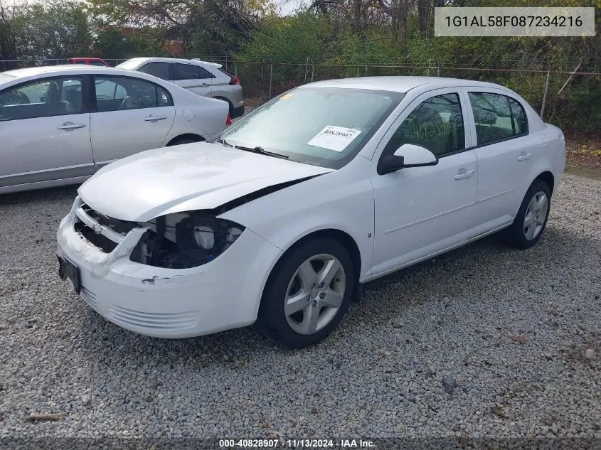 2008 Chevrolet Cobalt Lt VIN: 1G1AL58F087234216 Lot: 40828907