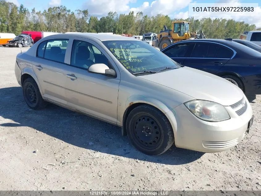 2009 Chevrolet Cobalt VIN: 1G1AT55HX97225983 Lot: 12121570