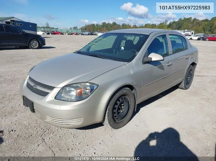 2009 Chevrolet Cobalt VIN: 1G1AT55HX97225983 Lot: 12121570