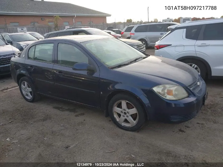 2009 Chevrolet Cobalt VIN: 1G1AT58H097217788 Lot: 12134979