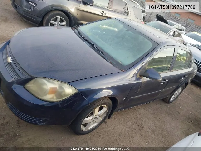 2009 Chevrolet Cobalt VIN: 1G1AT58H097217788 Lot: 12134979