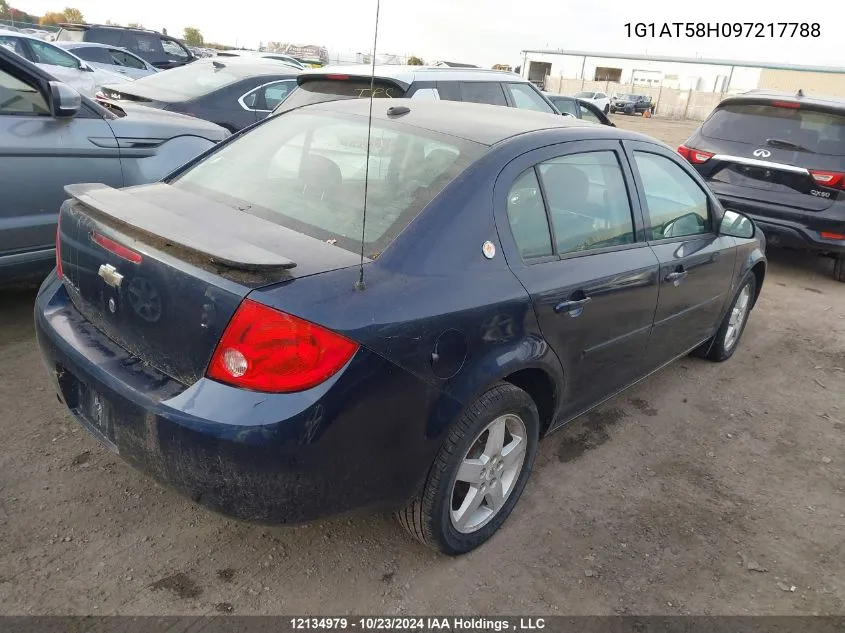 2009 Chevrolet Cobalt VIN: 1G1AT58H097217788 Lot: 12134979