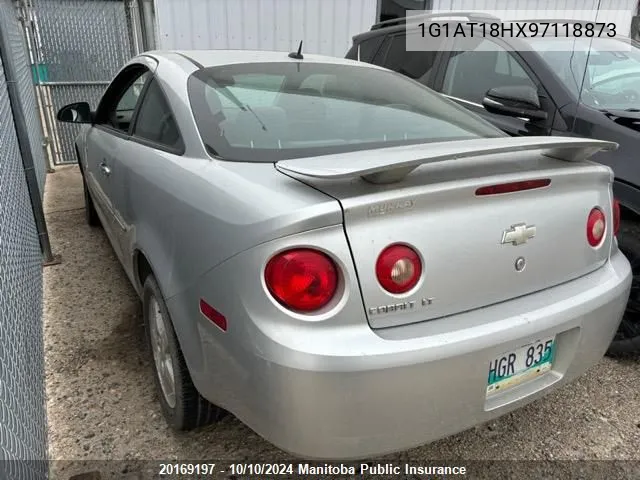 2009 Chevrolet Cobalt Ls VIN: 1G1AT18HX97118873 Lot: 20169197