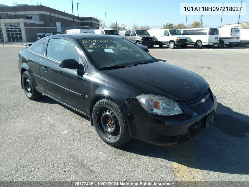 2009 Chevrolet Cobalt Lt VIN: 1G1AT18H097218027 Lot: 20177435