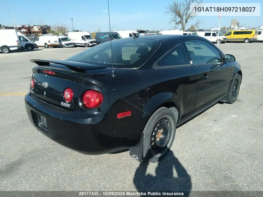 2009 Chevrolet Cobalt Lt VIN: 1G1AT18H097218027 Lot: 20177435