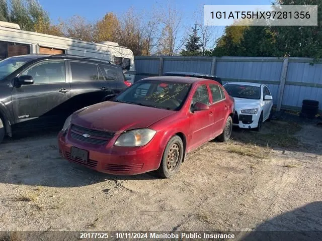 2009 Chevrolet Cobalt Lt VIN: 1G1AT55HX97281356 Lot: 20177525