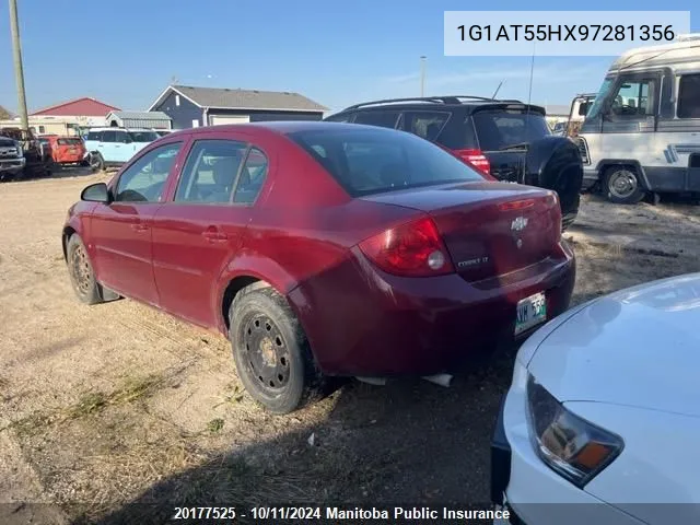 2009 Chevrolet Cobalt Lt VIN: 1G1AT55HX97281356 Lot: 20177525