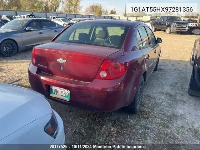 2009 Chevrolet Cobalt Lt VIN: 1G1AT55HX97281356 Lot: 20177525