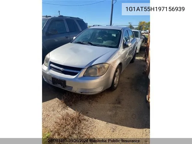 1G1AT55H197156939 2009 Chevrolet Cobalt Lt