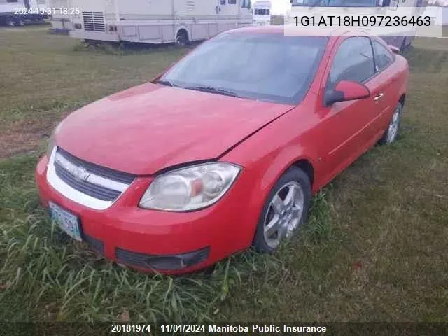 2009 Chevrolet Cobalt Lt VIN: 1G1AT18H097236463 Lot: 20181974